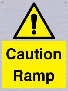 Caution Ramp